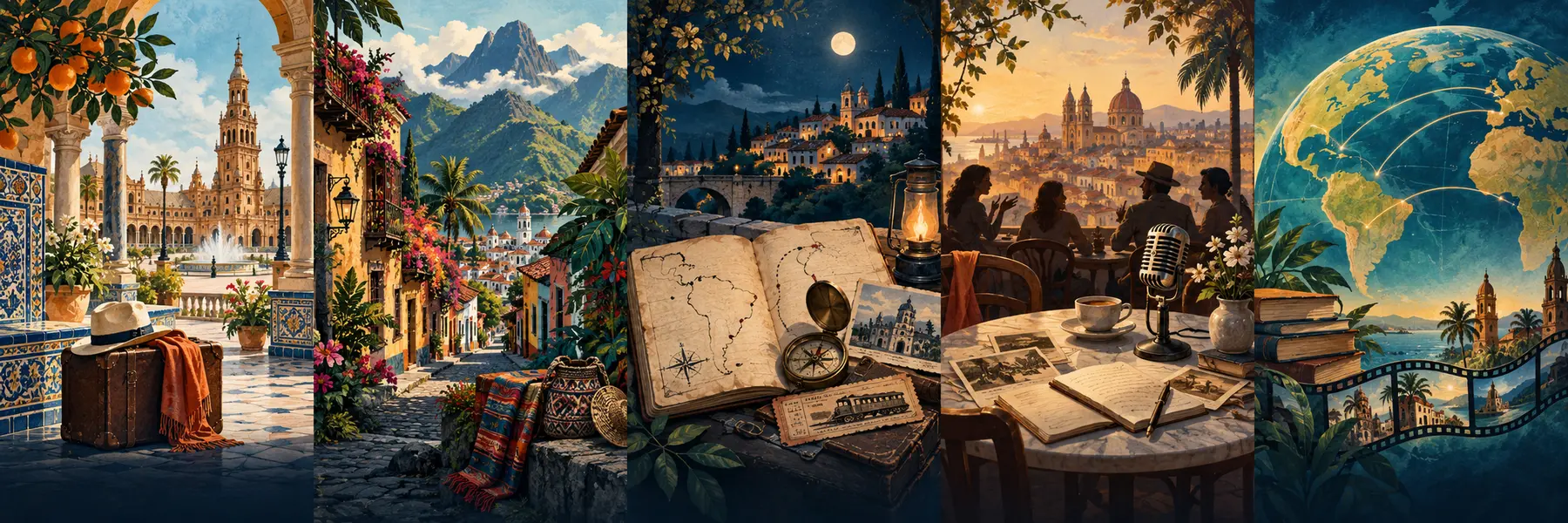 Preview artwork from the Brilla Conmigo course journeys